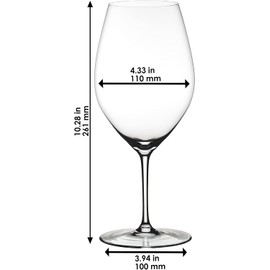 Riedel 00 Collection 001 Red Wine Glass, Set of 4