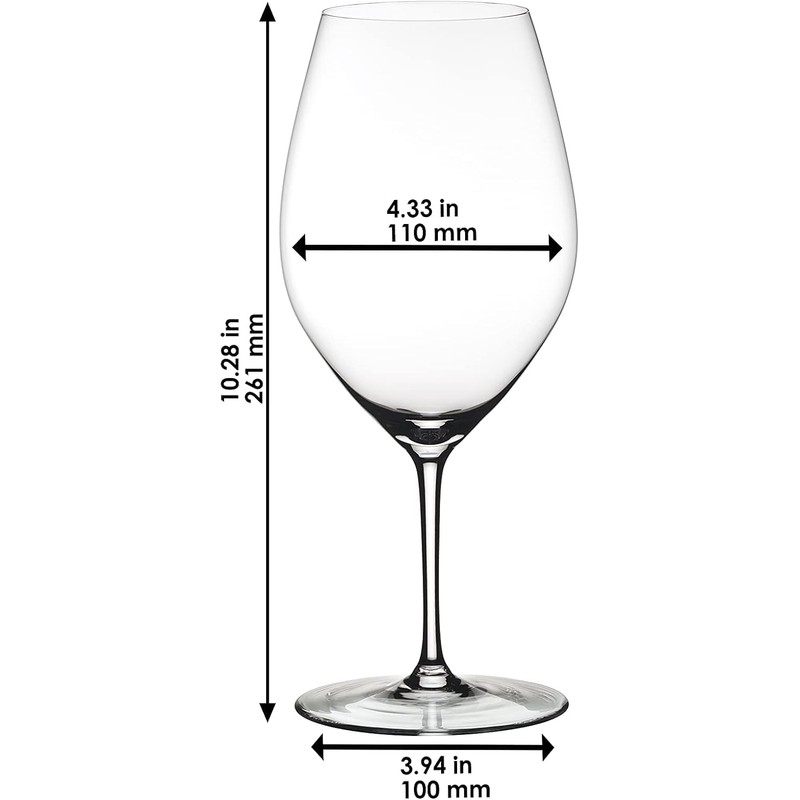 Riedel 00 Collection 001 Red Wine Glass, Set of 4