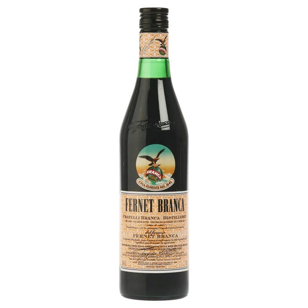 Branca Fernet Branca Bitter Amaro Herbal Infusion Liqueur Genuine Argentina Flavor Recipe  (750 ml / 25.4 oz)
