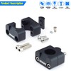 MCHMFG Universal Solid Handlebar Mount Kit For Motorcycle & Dirt