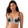 Wacoal womens Embrace Lace Underwire Full Coverage Bra, Black, 32D