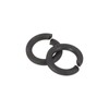 sourcing map M5 Split Lock Washer, 150Pcs Carbon Steel Spring