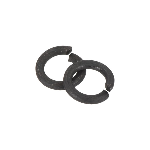 sourcing map M5 Split Lock Washer, 150Pcs Carbon Steel Spring