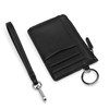 Leatherology Black Onyx Devon Slim Zip Card Case