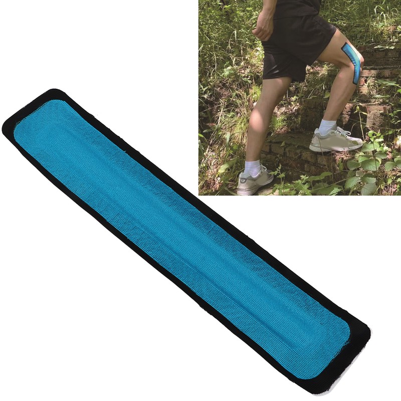 Sports Support Strip Blue Reinforced Adhesive Muscle Strips for Knees