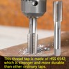 ATOPLEE Metric Thread Tap,M14 HSS Right Hand Thread Tap(M14x2.0)