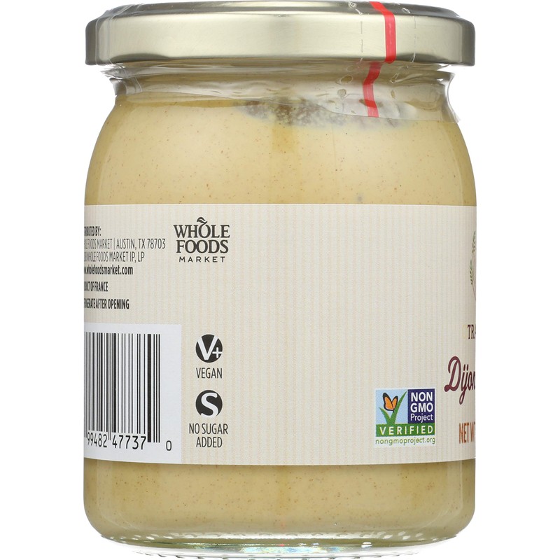Whole Foods Market Traditional Dijon Mustard, 7.06 oz