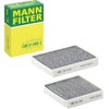 MANN PSA CUK21000-2 Fleshas Plus Air Conditioner Cabin Filter Peugeot