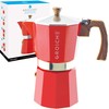 GROSCHE Milano Stovetop Espresso Maker Moka Pot 9 espresso Cup,