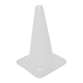Cawila Height 40 cm, Pylons, Traffic Cone, Training Cone, Marking Cone, White, One Size