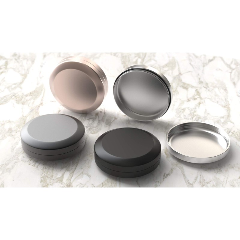 JCASE Sturdy Stash Metal Tin, Airtight, Waterproof, Diameter 55 x