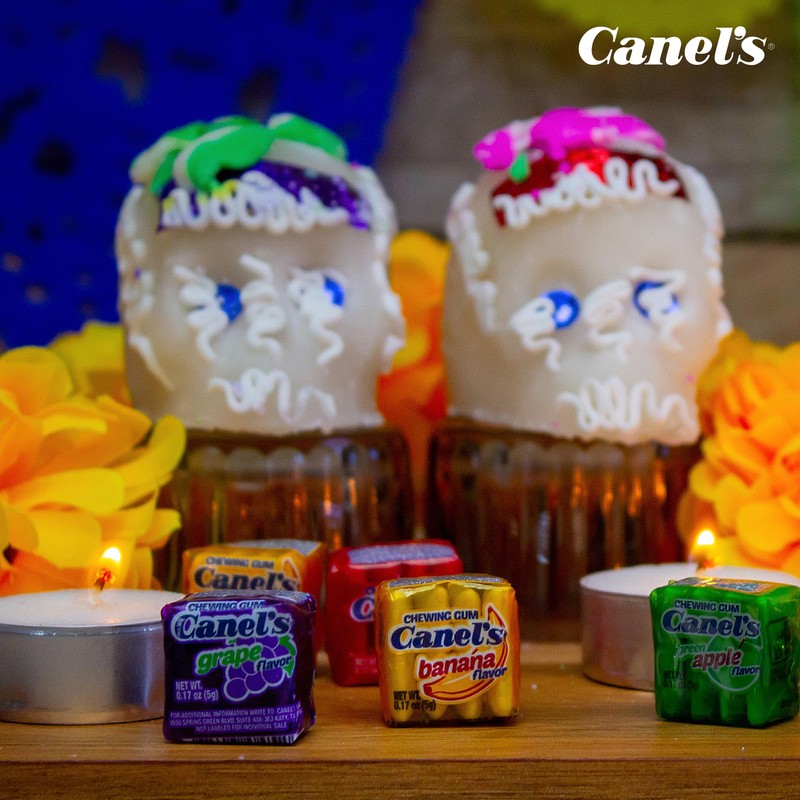 Canel's 4-Piece Gum Pack Jar in Fruit Flavors - Cherry,