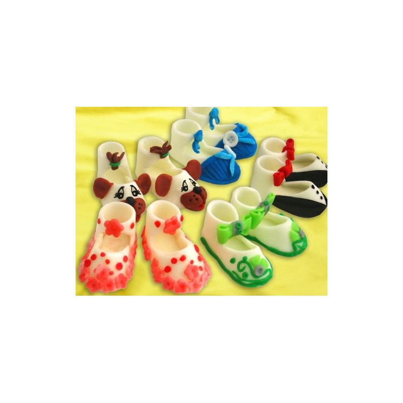 Cookie Cutter Set Baby Shoe Set of 2
