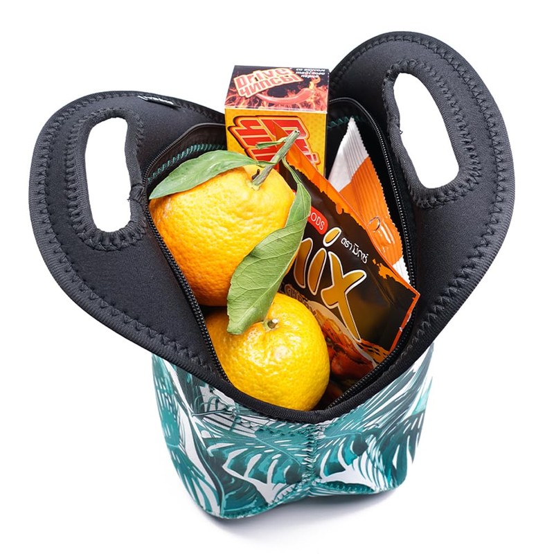 Insulated Neoprene Lunch Bag for Women, Men and Kids -