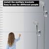 NearMoon Self Adhesive Shower Head Holder-Adjustable Handheld Shower Holder NO