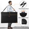 Nicpro Light Weight Art Portfolio Bag, 24x36 Black Art Canvas