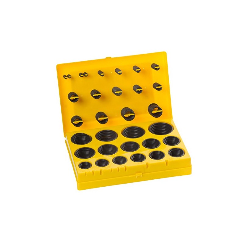 Buna-N O-Ring Kit, 90A Durometer, 30 Sizes (Pack of 382)