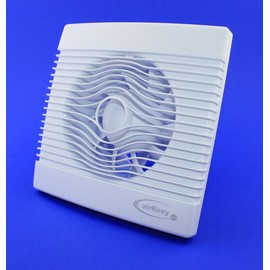 Premium Bathroom Bathroom Ceiling Fan White Front Ø 100 mm Standard 10 cm Premiums Wall Mounting Fan, Bathroom, Kitchen