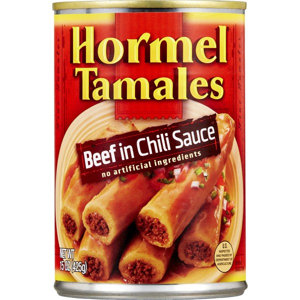 Hormel Beef Tamales 15 Oz (8 Pack)