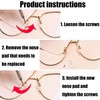 Glasses Nose Pads, Nose Pads for Glasses Repair Kit, Spectacle