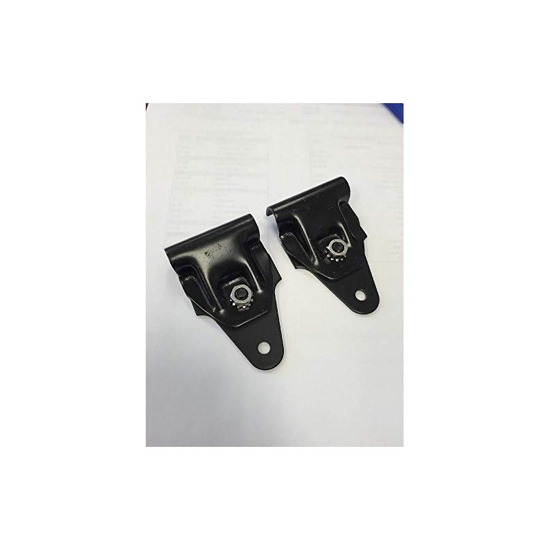 (2) Whiting Door Style Bottom Hinge Roll up & Over