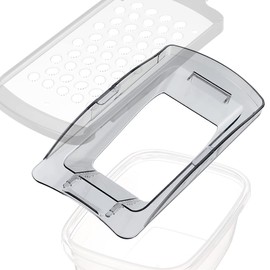Shimomura Kogyo PG-632 Slicer for Storage Containers, Made in Japan, Fits Storage Containers of 5.1 - 6.7 inches (13 - 17 cm), Professional Grade, Made in Tsubamesanjo, Niigata, Clear