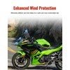 Windshield for Ninja 500 2024 2025, 18.4" Clear Motorcycle Windscreen