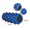 Foam Roller Monzó Masaje Miofascial de Hule Espuma Azul Texturado