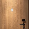 PRETYZOOM 2pcs Door Peephole Cover Protector Solid Copper Privacy Protection