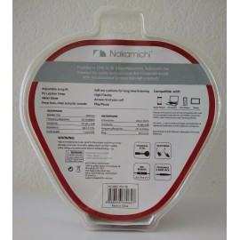 Nakamichi Amplified Stereo Headphones NK2000 White