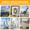 DewinLVD Handheld Wind Gauge, Digital Wind Meter 0-30 m/s Measurement