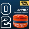 Cera Para Cabello Nishman. Fijación, Brillo, Firmeza, Aroma.