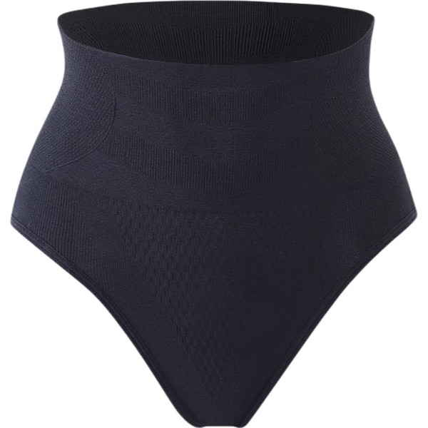 Plus Nao Girdle Shorts, Pelvic Support, Short, Postpartum Underwear, High Waist, Hip Lifting, Tightening, Butt and Belly, black (black 19-3911tcx), M