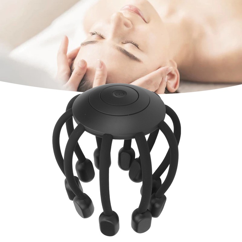 Electric Scalp Massager 5 Modes 10 Gears Meridian Dredging Stress