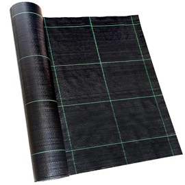 Vanver 3ft x100ft Landscape Fabric -Heavy Duty Weed Barrier Fabric for Landscaping, Weed Blocker Cloth,Geotextile Fabric for Garden, Driveway & Ground Cover, Garden Weed Mats,Grid Design