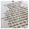 lovethis** The Lords Prayer Heart Plaque Sign - Christian Gift