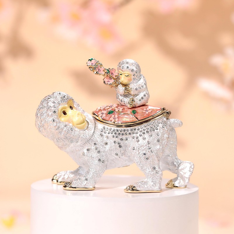 [pixia-su] PIEARTH jewelry box child Monkey (White) ex563 – 2 