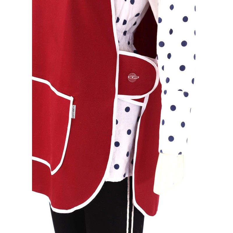 LINEN CLOSET Womens Tabards with Pockets for Men Ladies Cleaning
