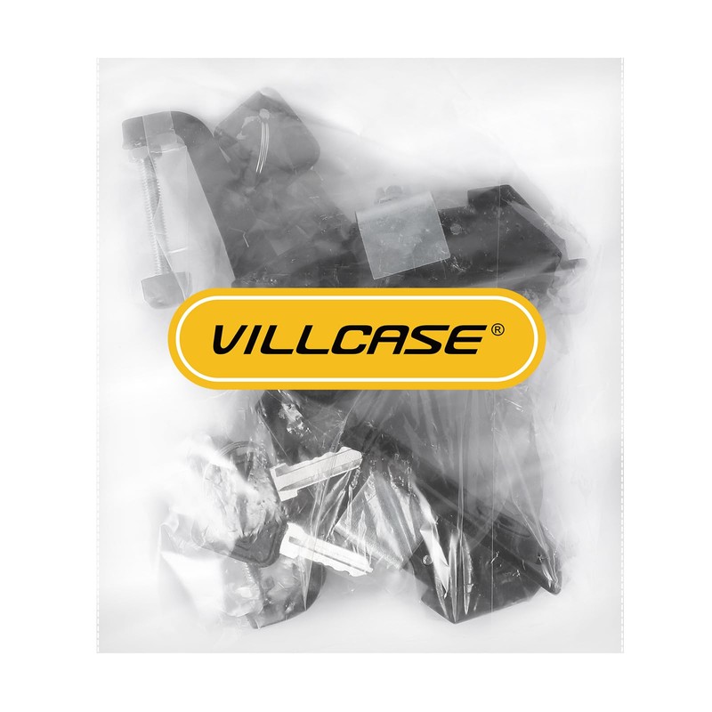 VILLCASE 2Pcs Compression Latch Lock Zinc Alloy Adjustable Sealed Large