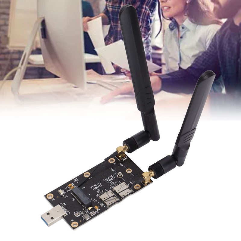 ciciglow NGFF M.2 to USB3.0 Adapter, Dual SIM Card Slot