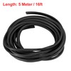 X AUTOHAUX 16ft 5 Meter Rubber Protective Strip Sticker Car