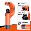 CCLIFE Pipe Cutter Set 4-Piece 5-50 mm and 3-22 mm,