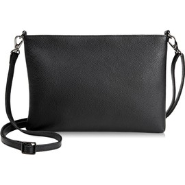 [DIALQUAL] Sacoche Men's Genuine Leather Clutch Bag, Shoulder Bag, Wedding Bag, Ceremonial Occasions, Black