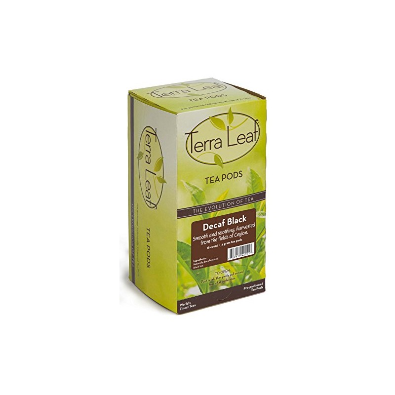 Baronet Coffee Terra Leaf Decaf Black Tea Pods - 3