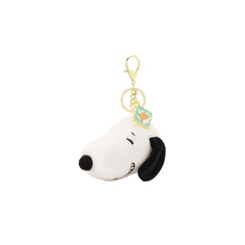 Afternoon Tea Living JJ14 Key Chain Mascot Key Charm / PEANUTS, white