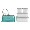 Rubbermaid Fasten Go Sandwich Kit, Sea Foam Green