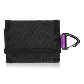 Wild Things 22709145 DELFY WT-380-3807 Neck Wallet with Strap, Waterproof, Lightweight, Compact, Black, One size