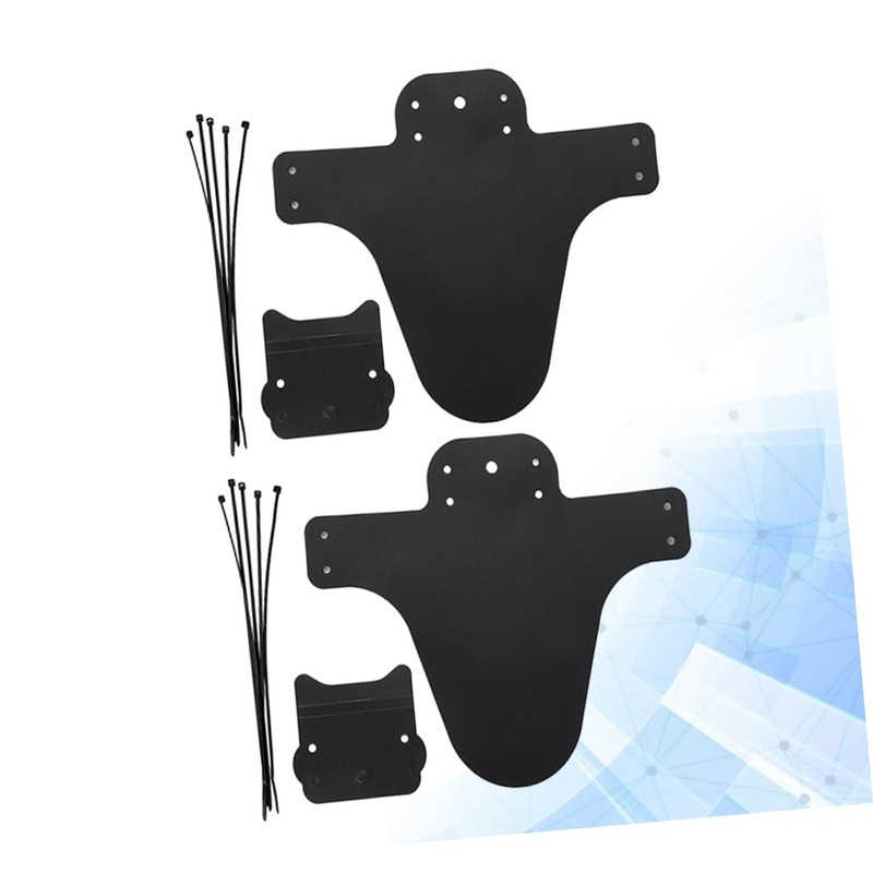 SUPVOX 2 Sets Bike Mudguard Wings Front Fork Mud Guards