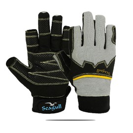 Extreme Grip Sailing Gloves Strong Amara Enforced Palm Breathable Full Finger Boating Gloves | Skiing | Sailing | Boating | Fishing | Canoeing | Kayaking | Riding | Indoor-Outdoor Xlarge