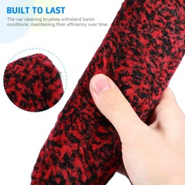 3piezas Cepillos para Limpiar Llantas Automotrices con Cabezal Flexible Cerdas Suaves Antisalpicaduras Cepillo Detallado para Rines y Superficies Difíciles Adecuado para Tipo